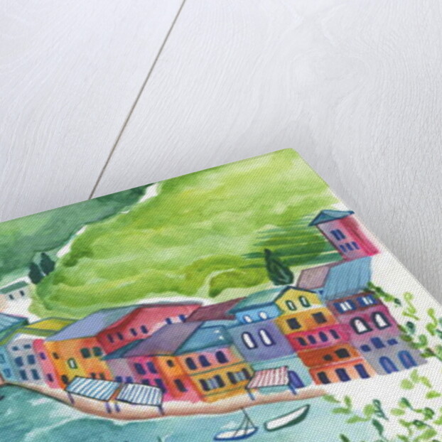 Genoa Port, 2018 by Elizabeth Rider