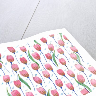 Pink Tulips, 2017 by Elizabeth Rider