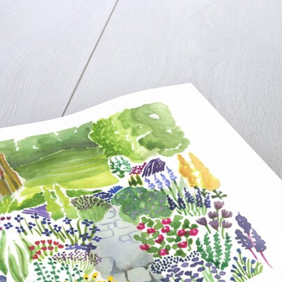 English Country Garden, 2018 by Elizabeth Rider