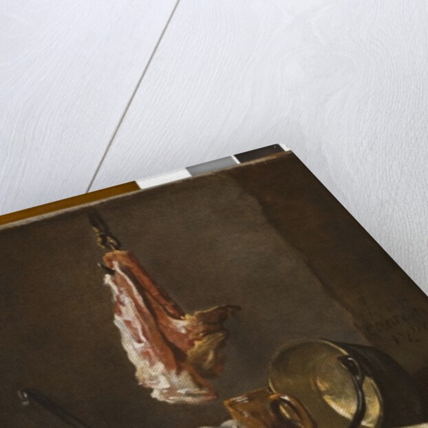 Still Life with a Rib of Beef, 1739 by Jean-Baptiste Simeon Chardin