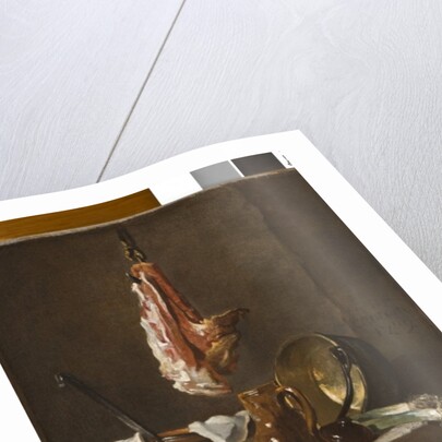 Still Life with a Rib of Beef, 1739 by Jean-Baptiste Simeon Chardin