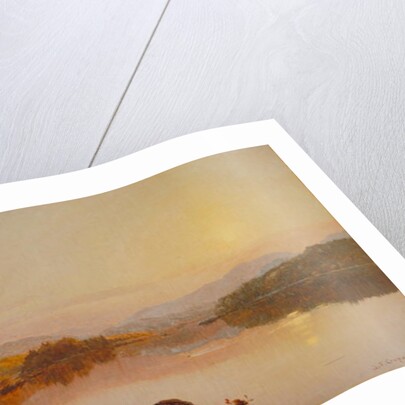 Lake Wawayanda, 1876 by Jasper Francis Cropsey