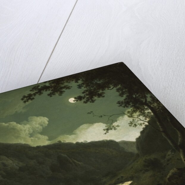 Dovedale by Moonlight, c.1784-85 by Joseph Wright of Derby