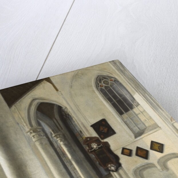 Interior of the Old Church at Delft, 1653/55 by Emanuel de Witte