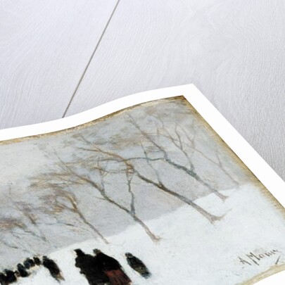 Snow Storm by Anton Mauve