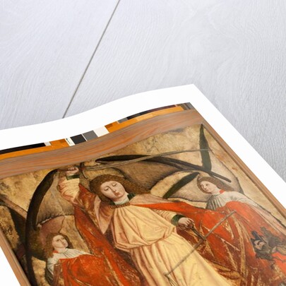 St. Michael weighing souls by Austrian School