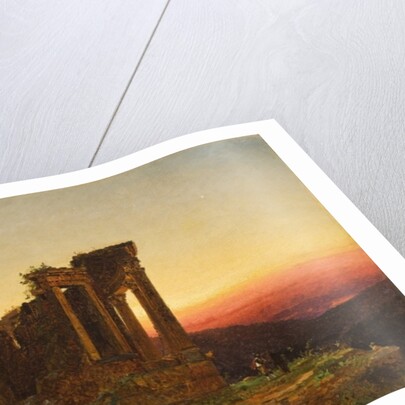 Temple of the Sibyl, Tivoli, 1876 by Jasper Francis Cropsey