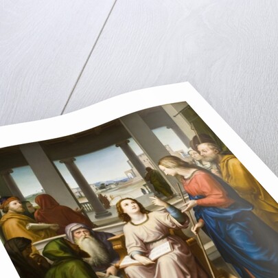 Christ Disputing with the Doctors in the Temple, 1860s by Franz von Rohden