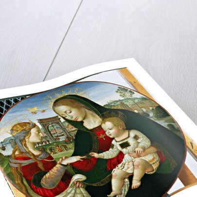 The Mystic Marriage of St. Catherine, 1502-03 by Baldassarre Peruzzi