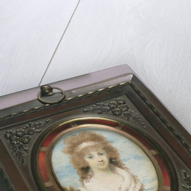 Portrait Miniature of Anna Maria Blunt, c.1795 by Henry Edridge