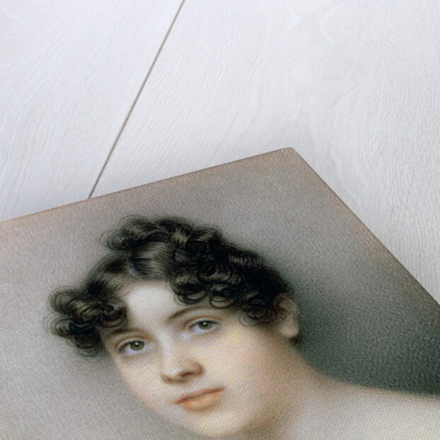 Portrait Miniature of Girl in a White Dress, c.1815 by Mary Ann Knight