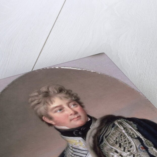 Portrait Miniature of George IV 1805 by Henry Bone