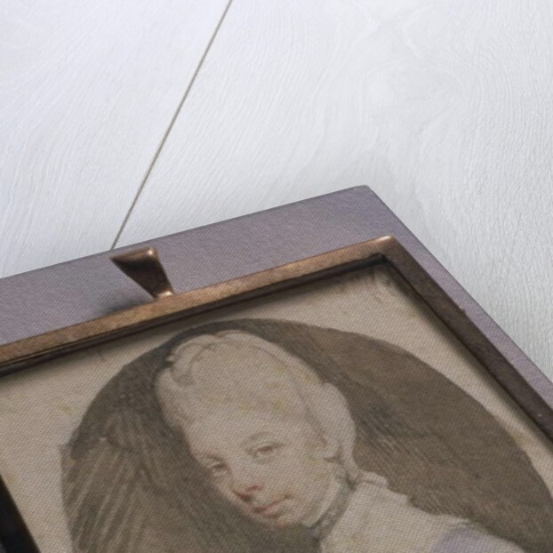 Portrait Miniature of Queen Charlotte, c.1772 by Jeremiah Meyer