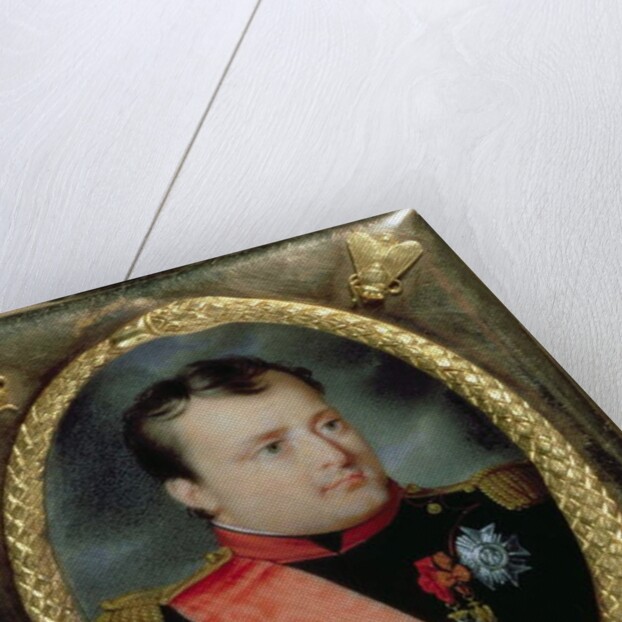 Portrait Miniature of Napoleon Bonaparte, 1815 by J. Parent