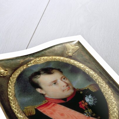 Portrait Miniature of Napoleon Bonaparte, 1815 by J. Parent