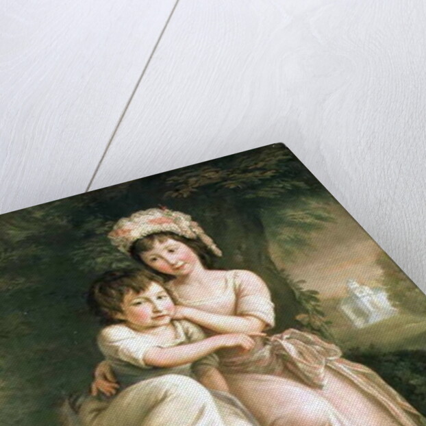 Portrait of Stephen Peter and Mary Anne Rigaud as Children by John Francis Rigaud