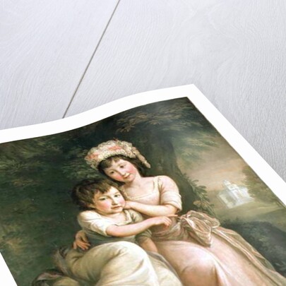 Portrait of Stephen Peter and Mary Anne Rigaud as Children by John Francis Rigaud