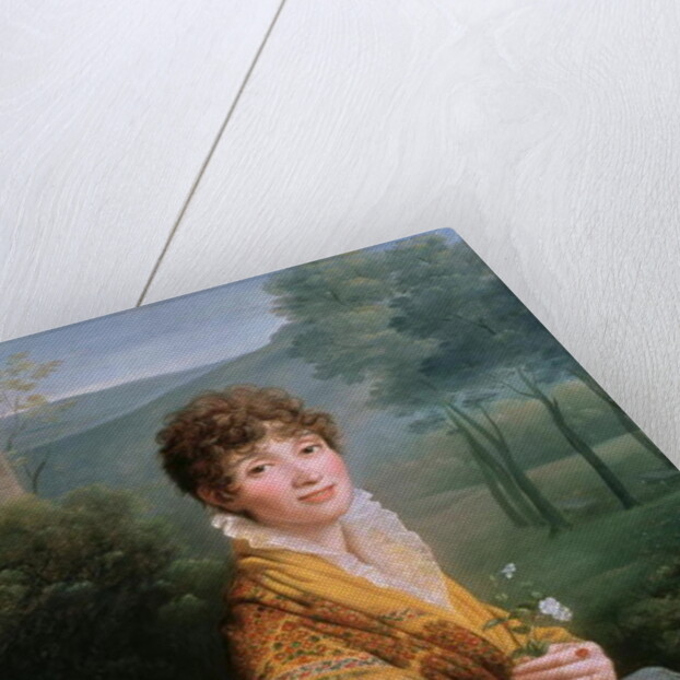 Portrait of a Young Woman by Gioacchino Giuseppe Serangeli