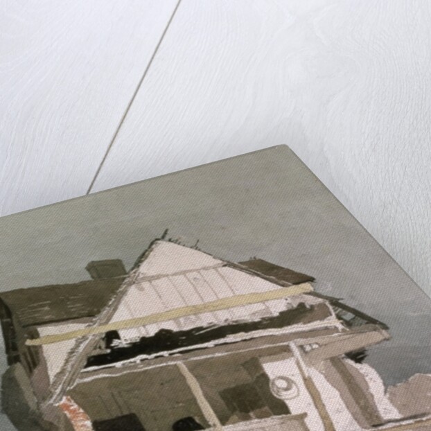 A Ruined House, 19th century by John Sell Cotman