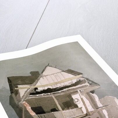 A Ruined House, 19th century by John Sell Cotman