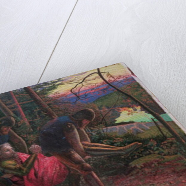 The Knight of the Sun, 1860 by Arthur Hughes