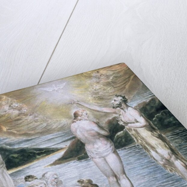 The Baptism of Christ, 19th century by William Blake