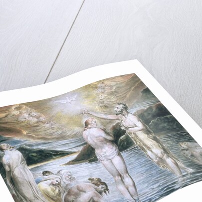 The Baptism of Christ, 19th century by William Blake