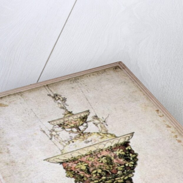 Design for a Table Fountain, 1509 by Albrecht Dürer or Duerer