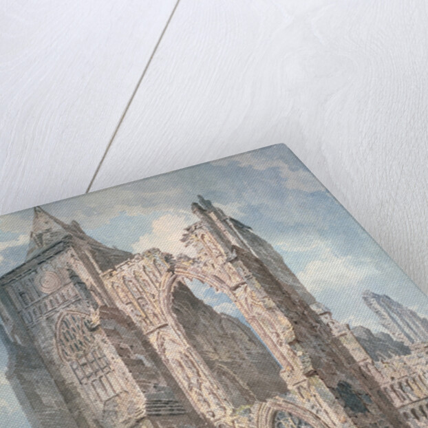Crowland Abbey, Lincolnshire, 1793-94 by Thomas Girtin