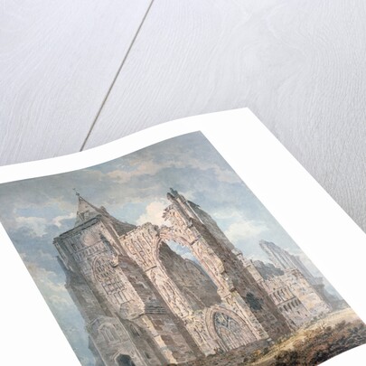 Crowland Abbey, Lincolnshire, 1793-94 by Thomas Girtin