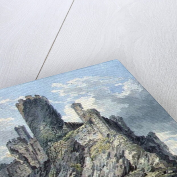 Conway Castle, 18th century by Thomas Girtin