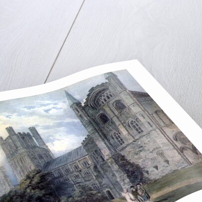 Ely Cathedral, 18th century by Thomas Girtin