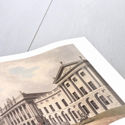 View of Heveningham Hall in Suffolk, the Seat of Sir Gerrard Vanneck, 18th century by Thomas van der Wilt