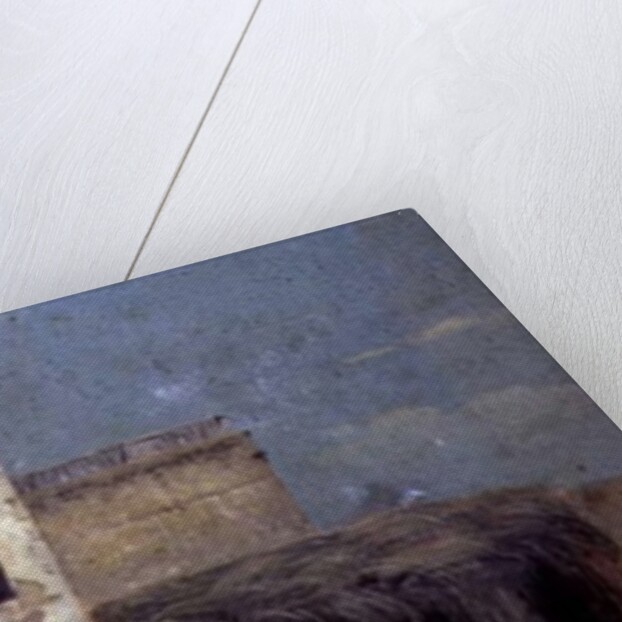 Rooftops in Naples, 18th century by Thomas Jones