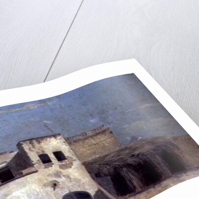 Rooftops in Naples, 18th century by Thomas Jones