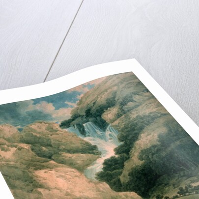 The Gorge of Watendlath with the Falls of Lodore by Thomas Girtin