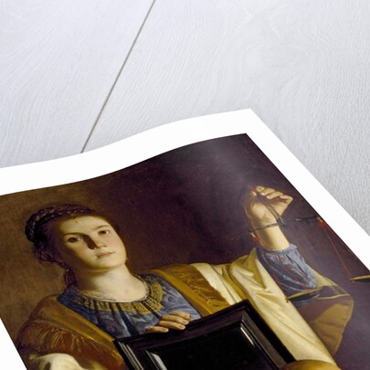 Truth presenting a Mirror to the Vanities of the World, c.1625 by Dutch School