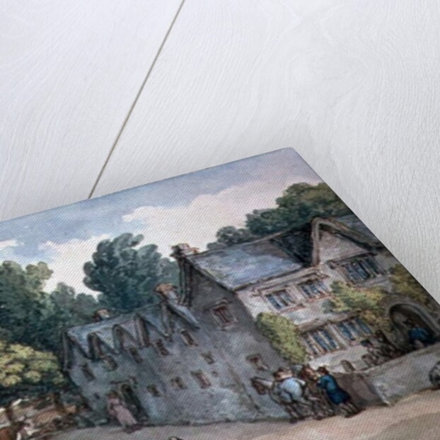 A Farmhouse at Hengar, Cornwall, 1803 by Thomas Rowlandson