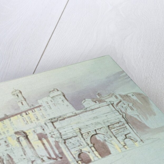 The Forum, Rome, 19th century by John Ruskin