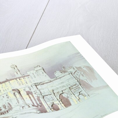 The Forum, Rome, 19th century by John Ruskin