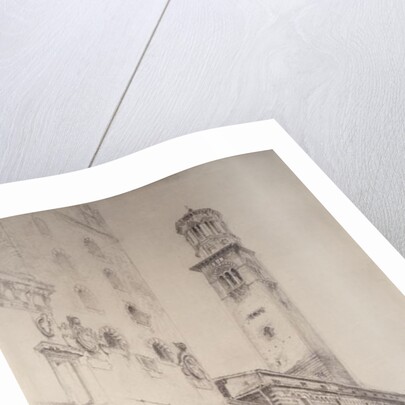 Piazza dei Signori, Verona, 19th century by John Ruskin