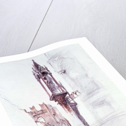 The Tomb of Cansignorio, Santa Maria Antica, Verona by John Ruskin