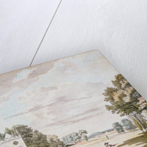 The South Front of Strawberry Hill, 18th century by Paul Sandby