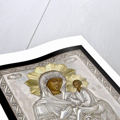 Icon of the Virgin Hodegetria by School Russian