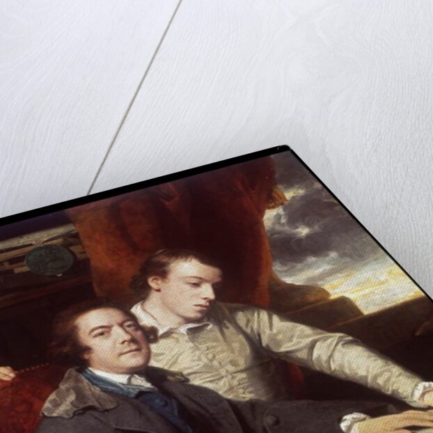 James Paine, Architect and his Son, James, 1764 by Joshua Reynolds