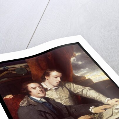 James Paine, Architect and his Son, James, 1764 by Joshua Reynolds