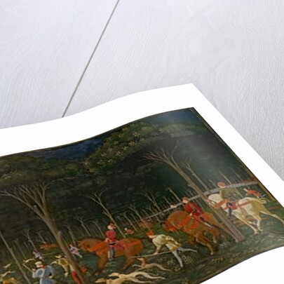 The Hunt in the Forest, c.1465-70 by Paolo Uccello