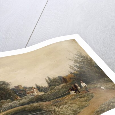 View of Iffley from the River, 1841 by Peter de Wint