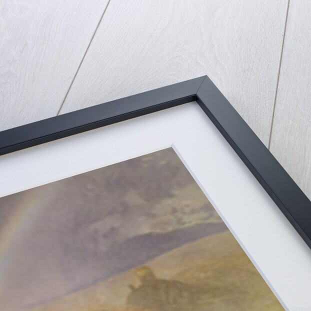 A November Rainbow, Dolwyddelan Valley, November 11 1866, 1 p.m. 1866, 1866 by Alfred William Hunt