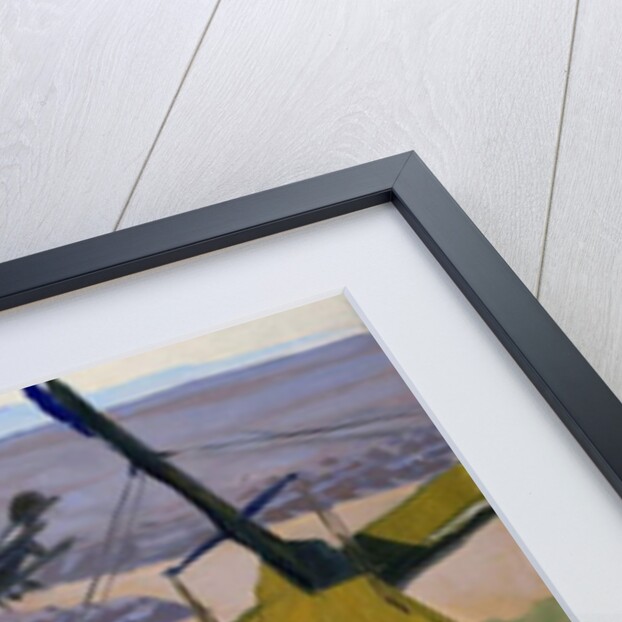 Over the Hills of Kurdistan: Flying above Kirkuk, 1919 by Sydney Carline